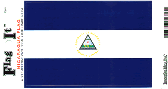 Nicaragua flag from flags unlimited