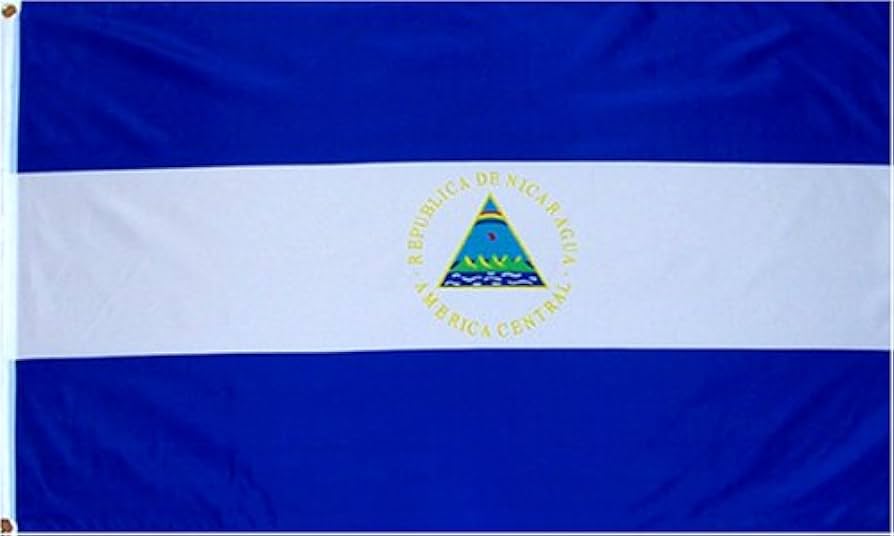 Nicaragua national country flag