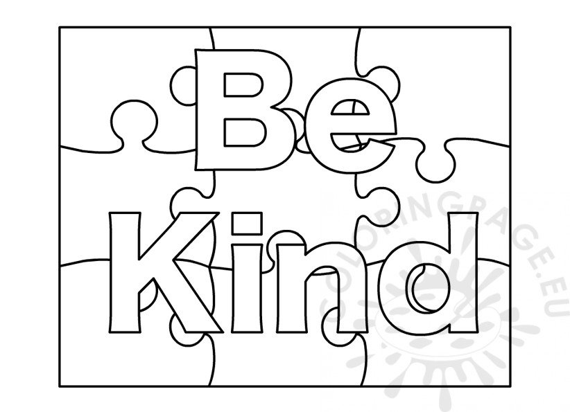 Be kind