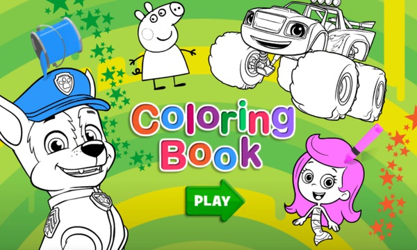 Nick jr coloring book