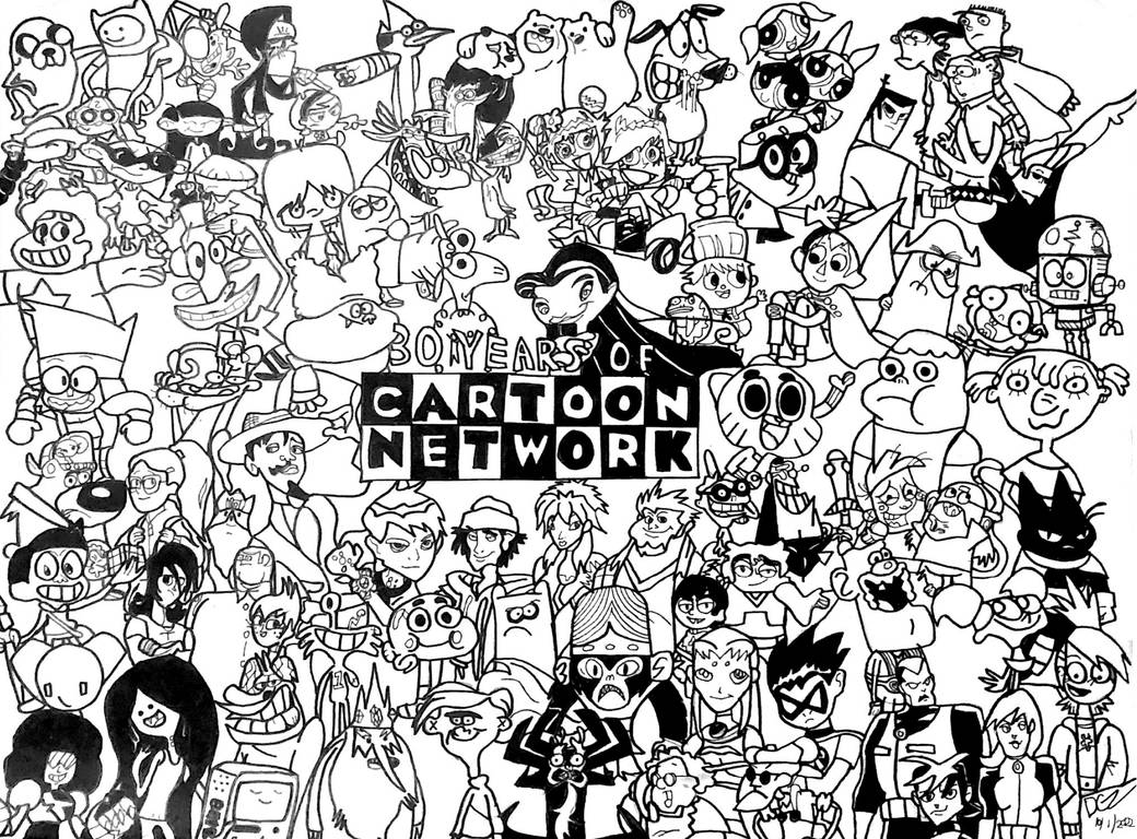Years of cartoon network by dcz