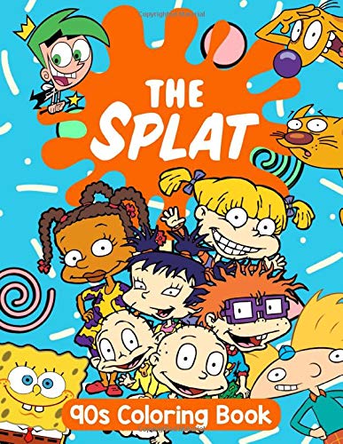 Buy the splat s coloring book a great gift for nickelodeon fan with high quality images to color paperback â mar online at malaysia