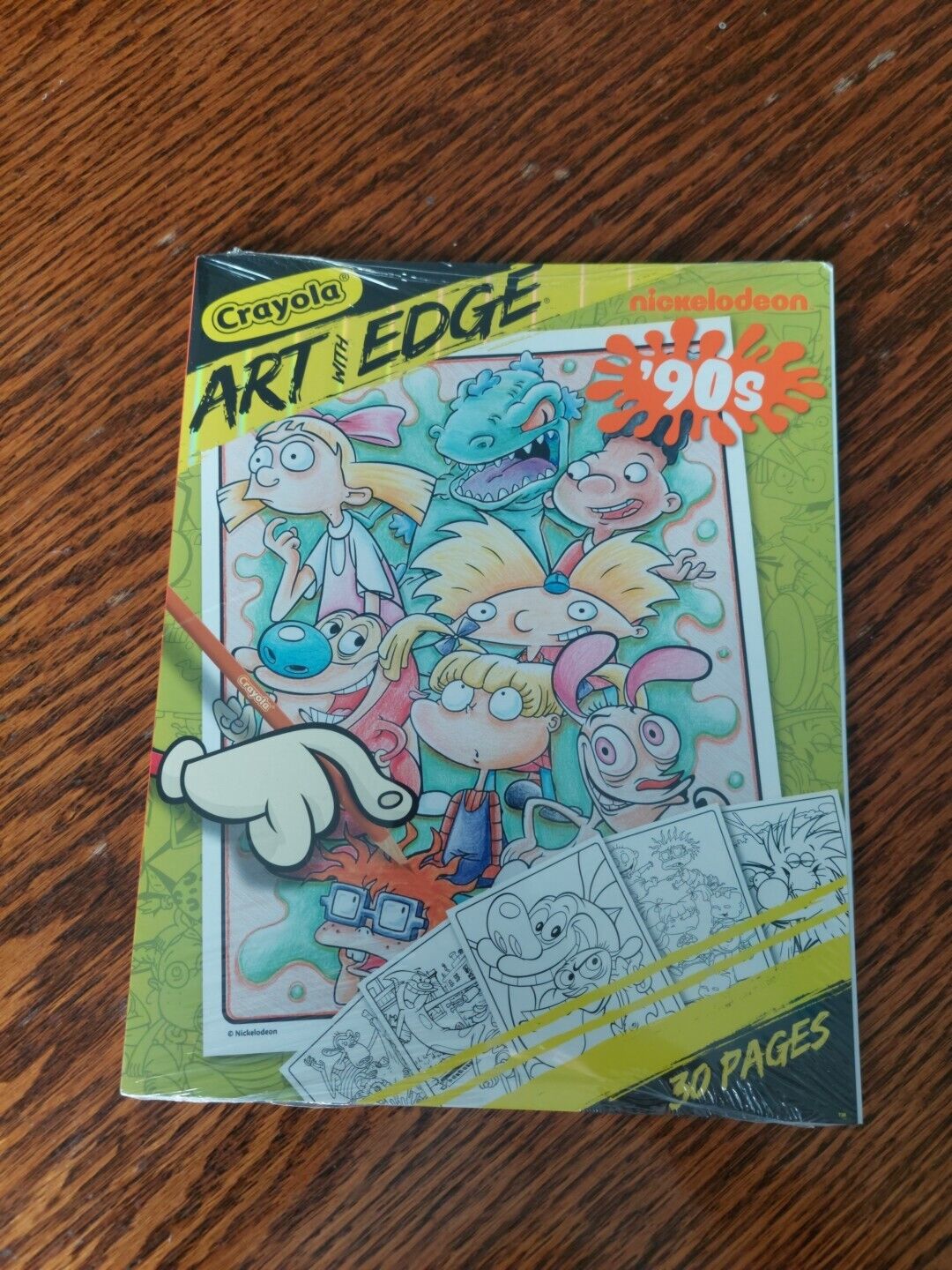 Crayola art with edge coloring pages nickelodeon s for sale online