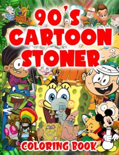 S cartoon stoner coloring book trippy psychedelic coloring book s cartoon coloring book for men and women coloring book
