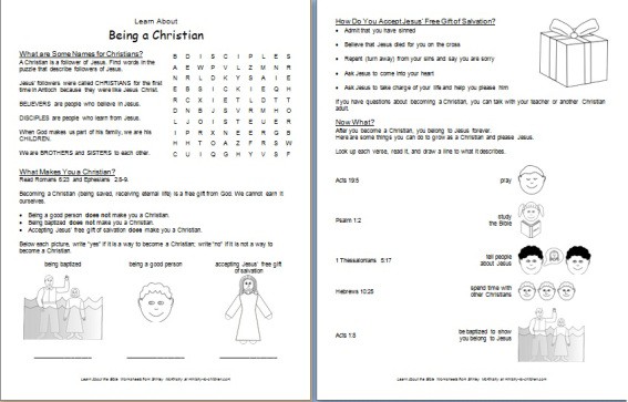 Sunday school lesson ânicodemus and jesusâ from john