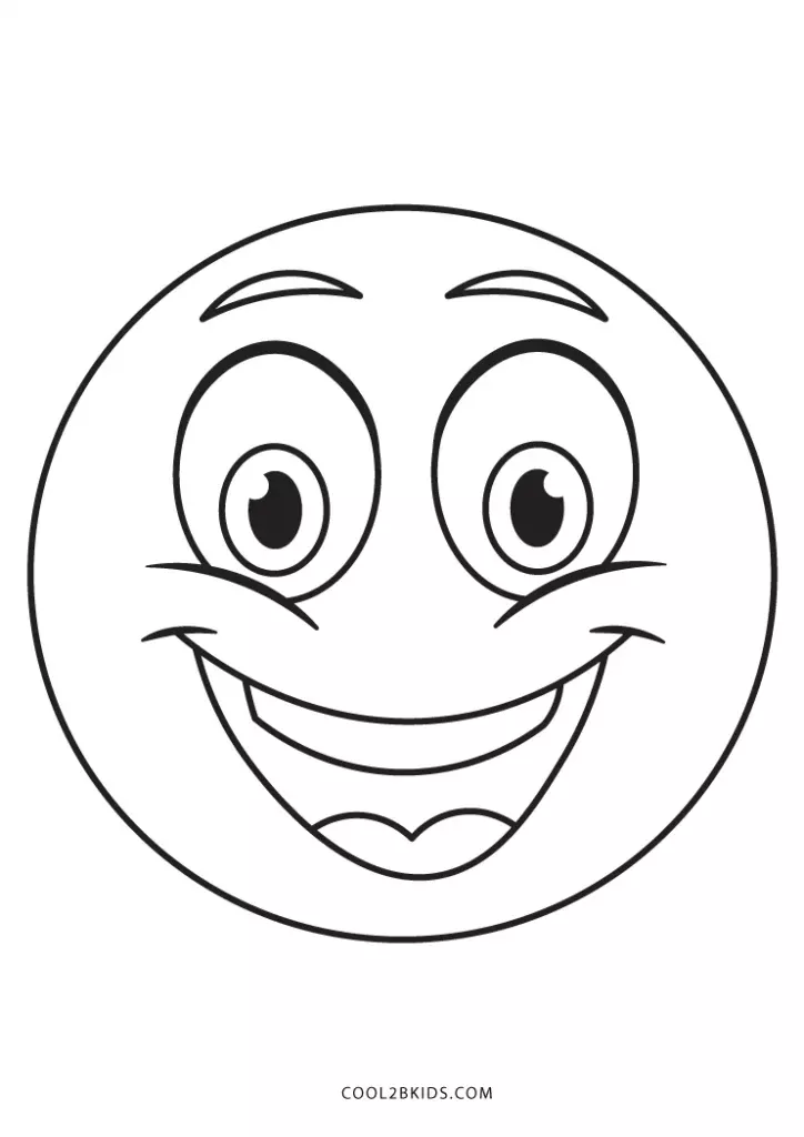 Emoji coloring pages â