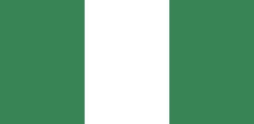 Nigeria flag coloring pages flags of the world nigerian flag