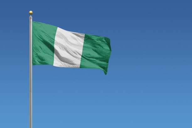 Nigeria flag stock photos pictures royalty