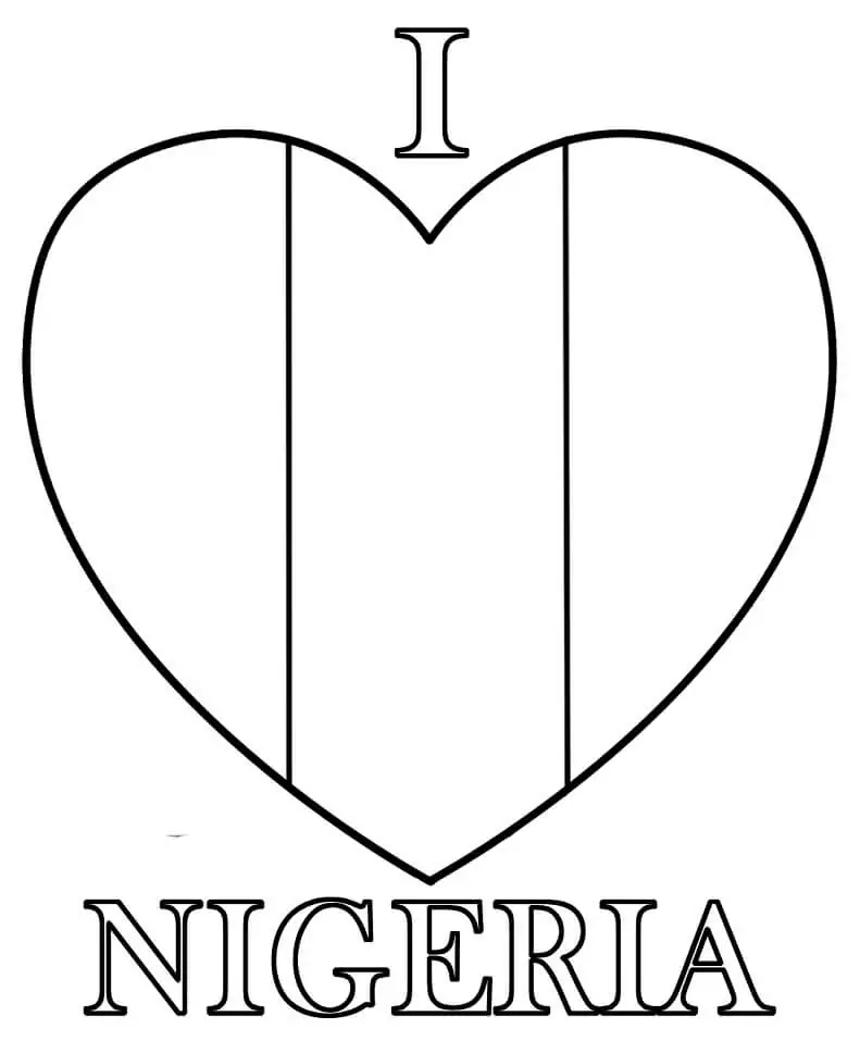 Nigeria malvorlagen