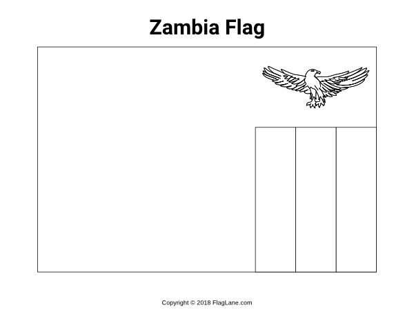 Free printable zambia flag coloring page download it at httpsflaglanecoloring