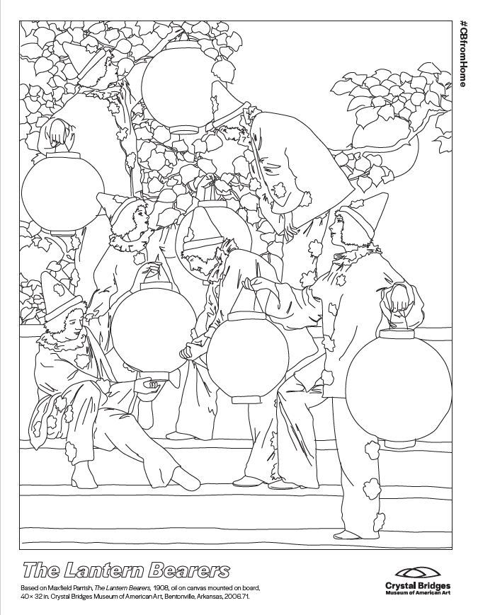 Crystal bridges coloring pages crystal bridges museum of american art