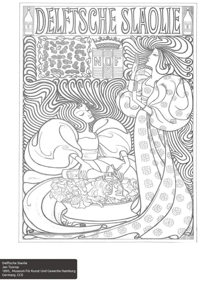 Free coloring pages from museums by color our collections