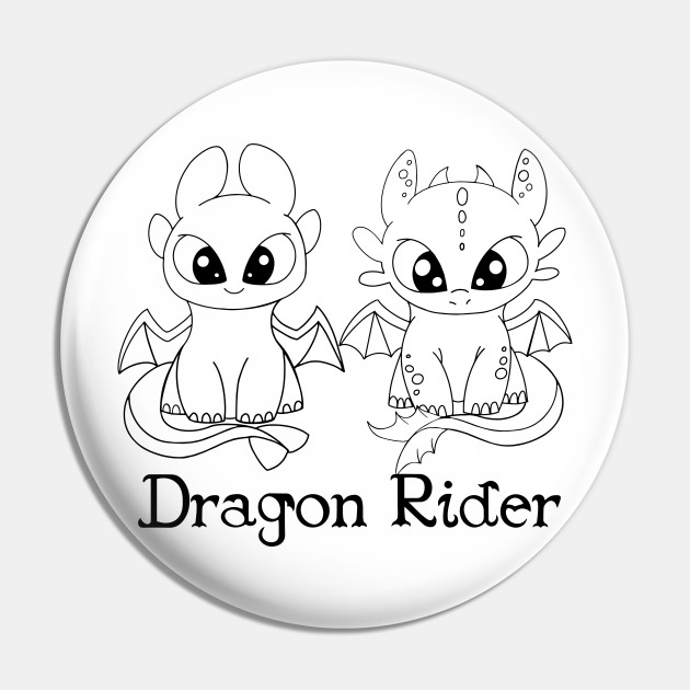 Dragon rider coloring night fury light fury toothless chibi httyd fanart nursery design halloween kids