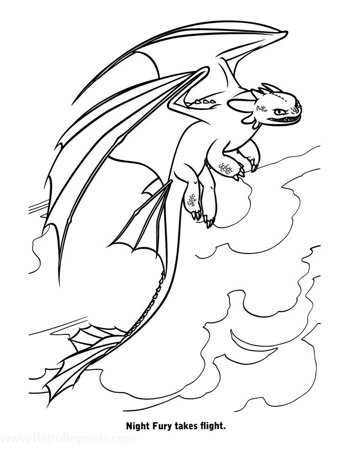 How to train your dragon coloring pages coloring books at retro reprints