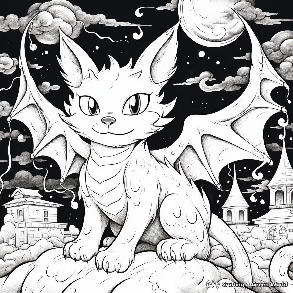 Night fury coloring pages