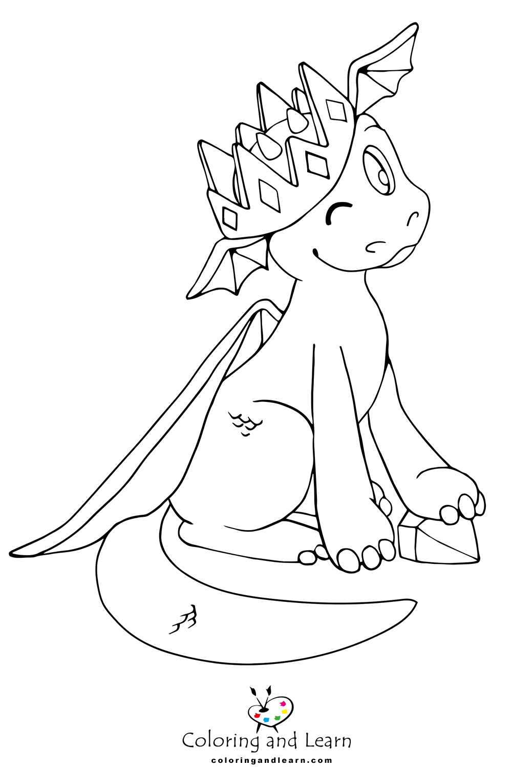 Dragon coloring pages