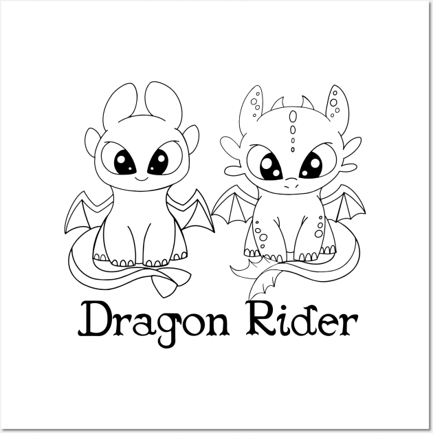 Dragon rider coloring night fury light fury toothless chibi httyd fanart nursery design halloween kids