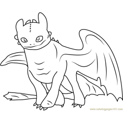 How to train your dragon coloring pages for kids printable free download