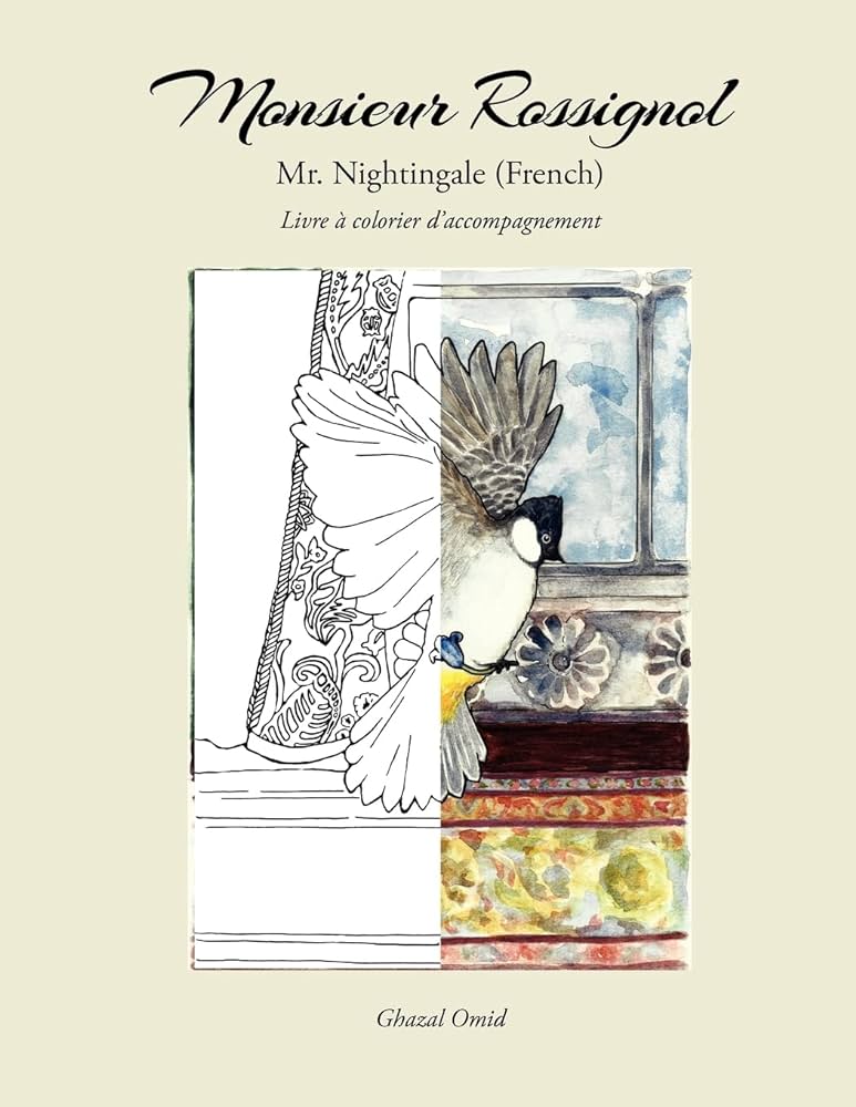 Mr nightingale panion coloring book