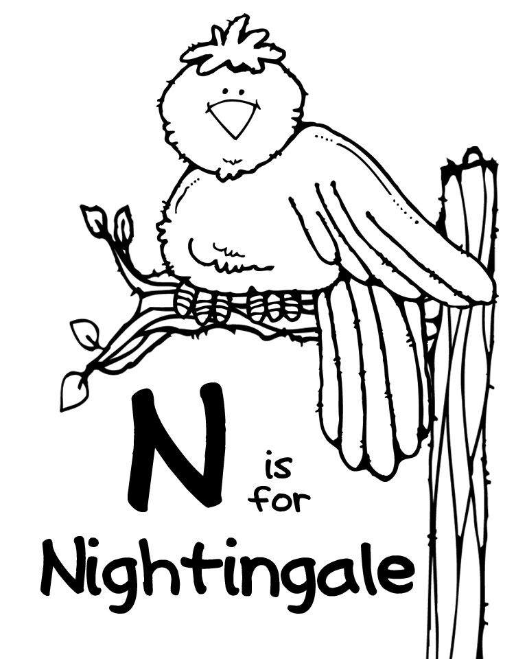 We love being moms letter n nightingale
