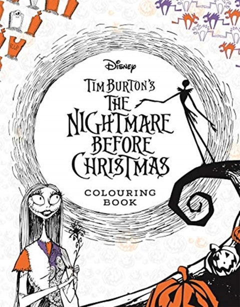 The nightmare before christmas louring book little apple shop