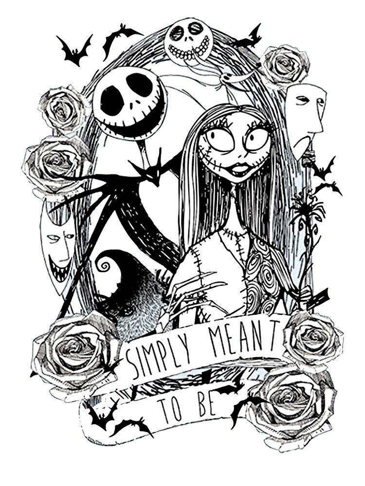 Nightmare before christmas gifts art print for sale by louisa