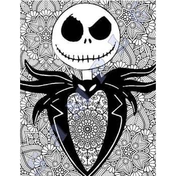 Printable halloween coloring pages for adults smart living