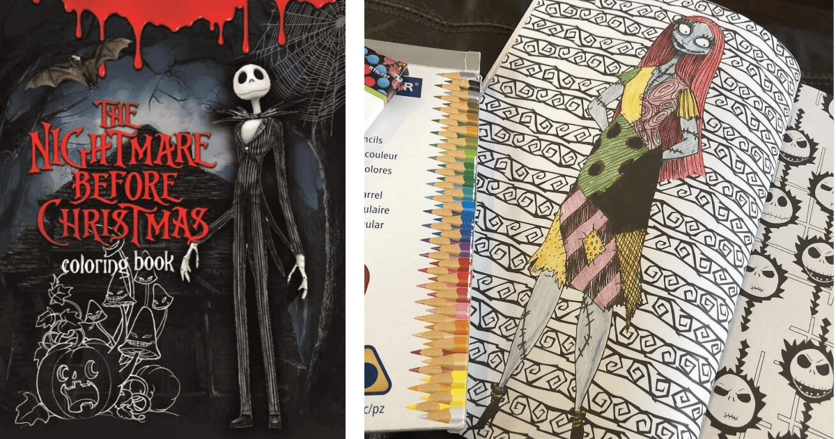 This nightmare before christmas coloring book is simply meant to be mine