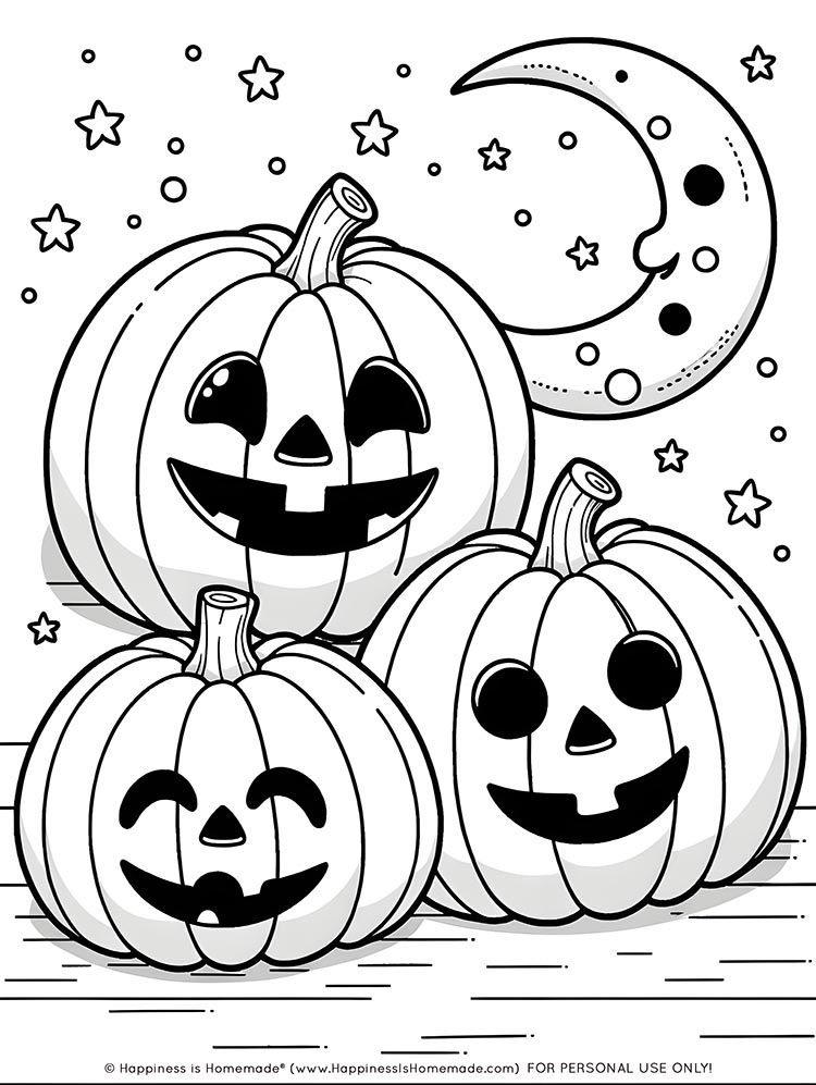 Free halloween coloring pages for adults kids