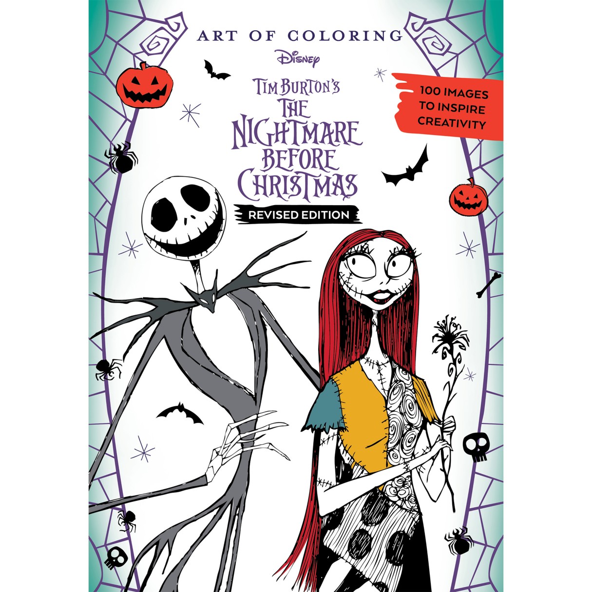 The nightmare before christmas art of coloring book