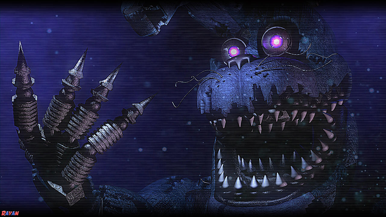 FNAF SFM] Nightmare Bonnie by HSgoldbox