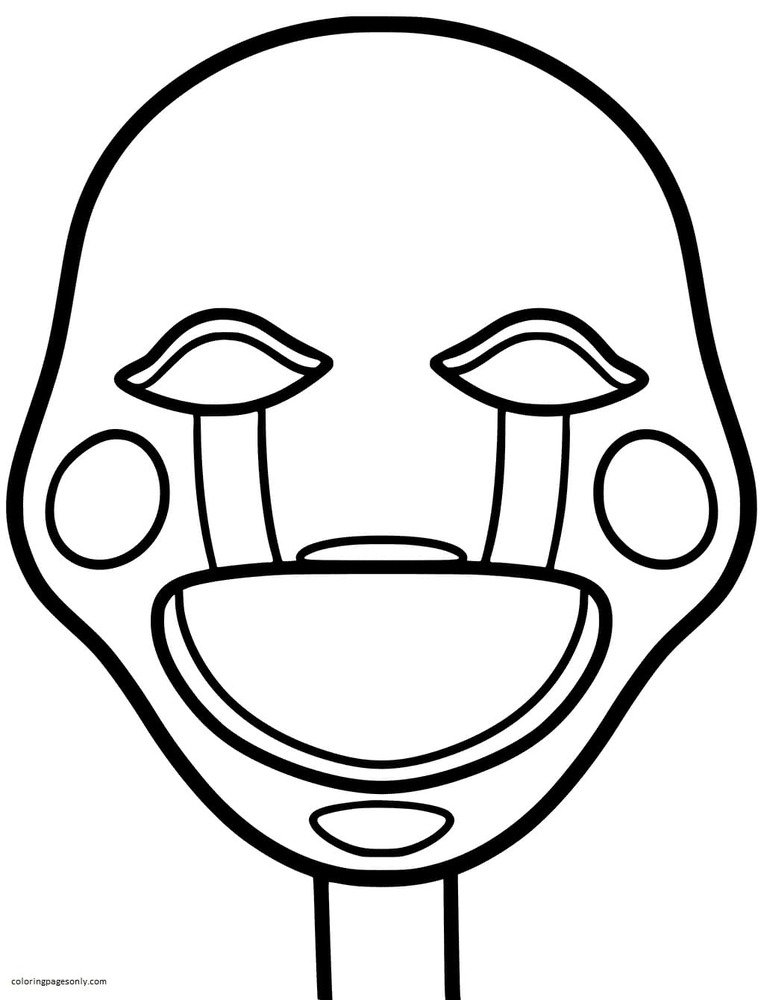 Five nights at freddys coloring pages printable for free download