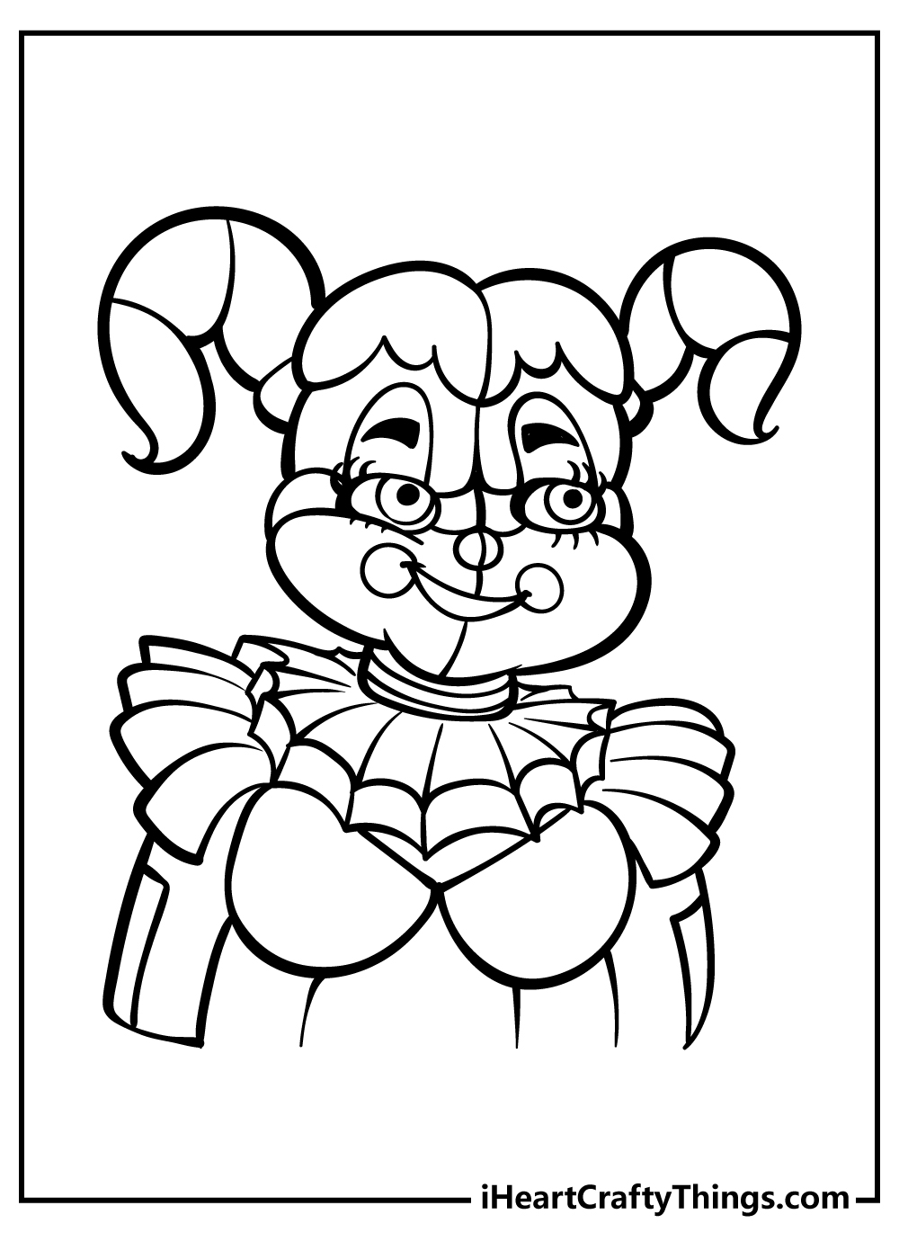 Five nights at freddys coloring pages free printables