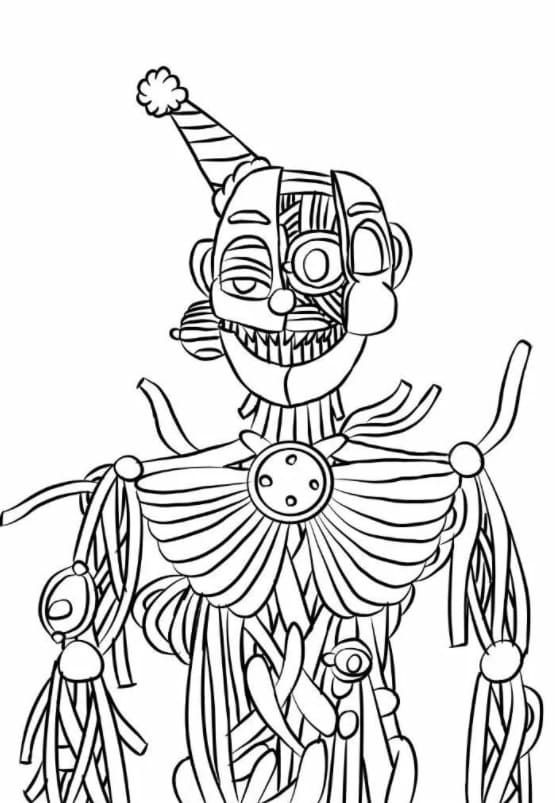 Five nights at freddys coloring pages