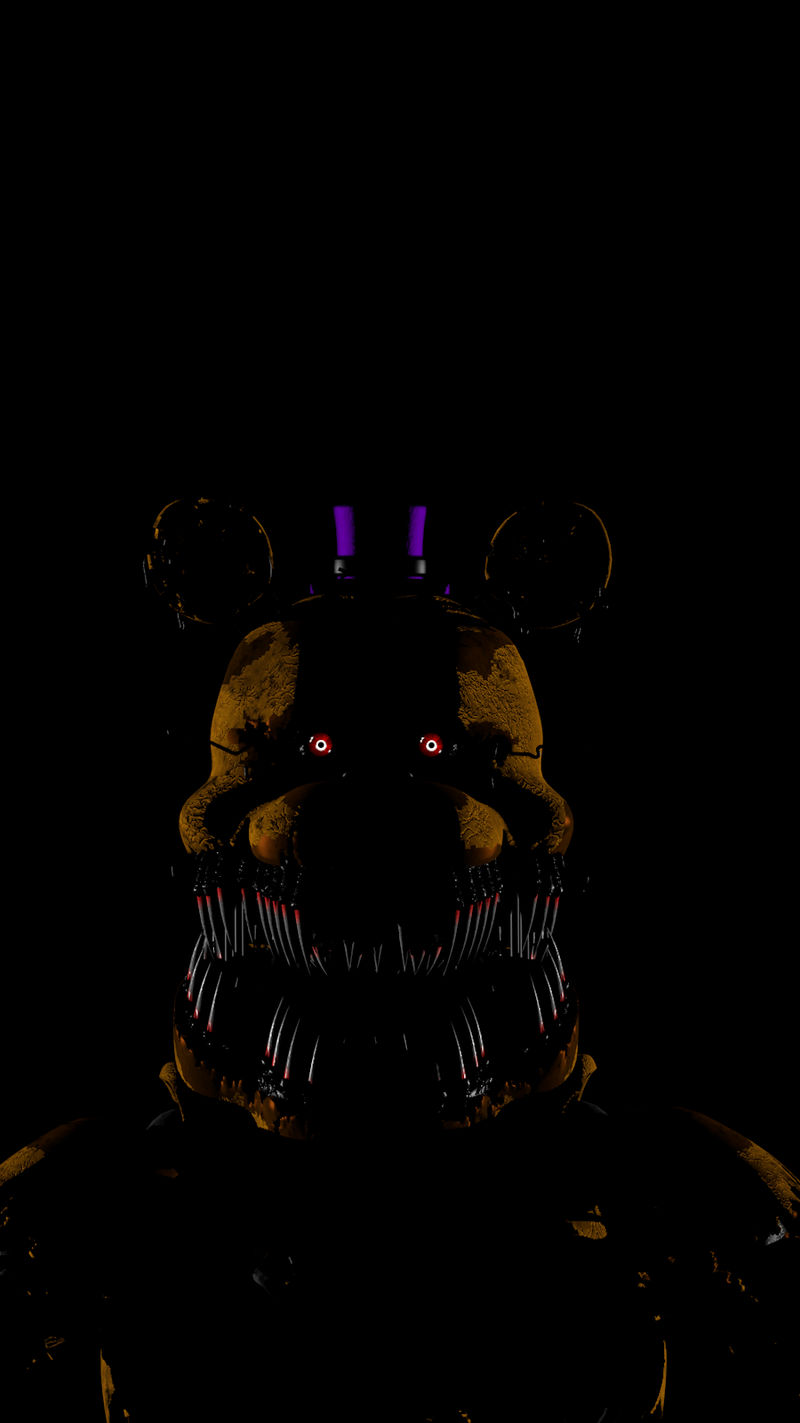 Nightmare FredBear by Xyberia