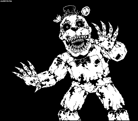 Fnaf nightmare freddy by sharfavin on