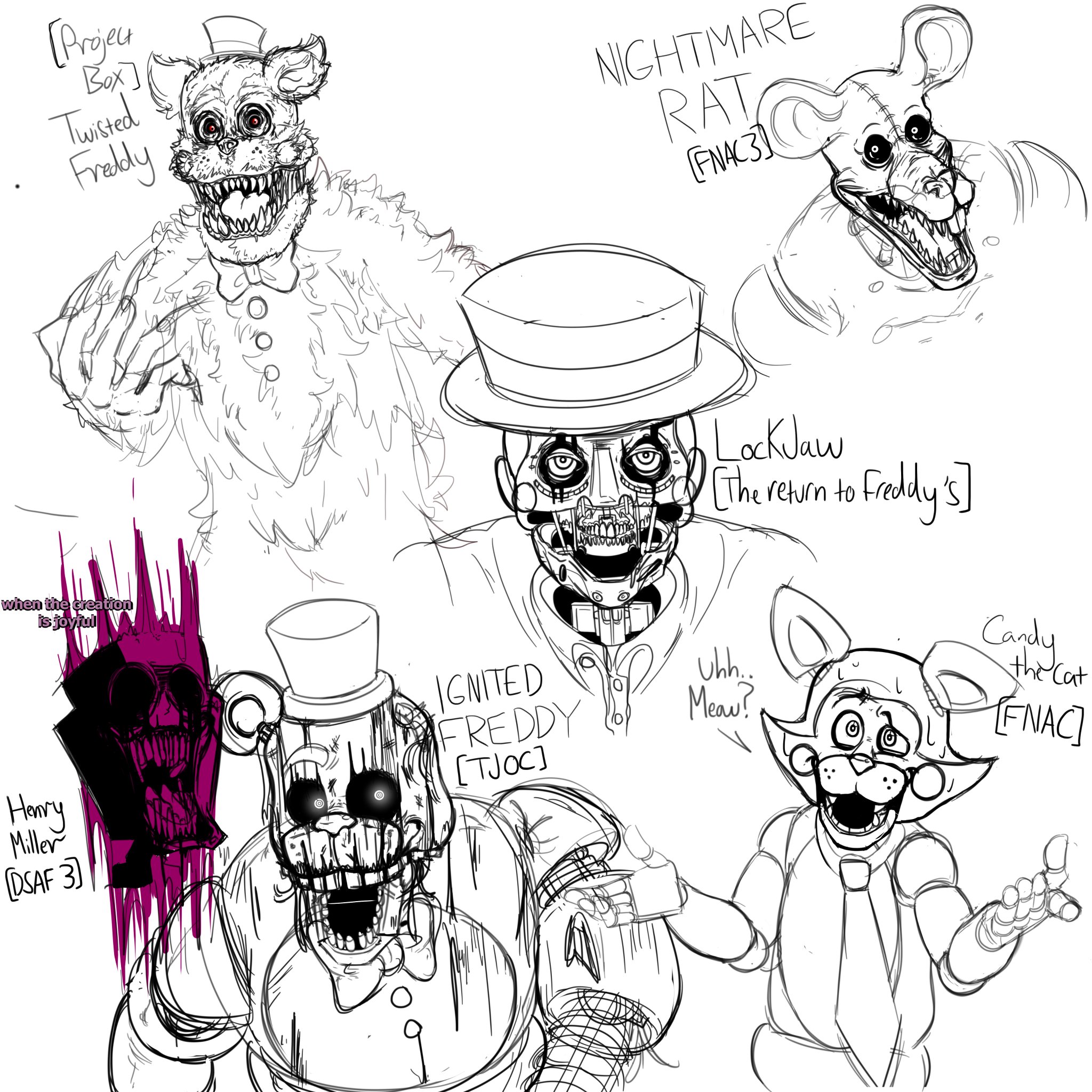 Epm on x fnaf fangame character doodles fnaf fnaffanart httpstcopunyuevom x