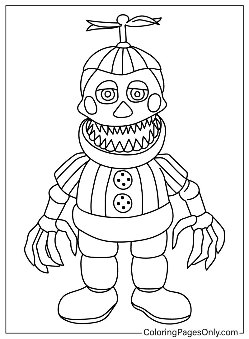 Coloring pages only on balloonboy game coloringpagesonly coloringpages coloringpageâ