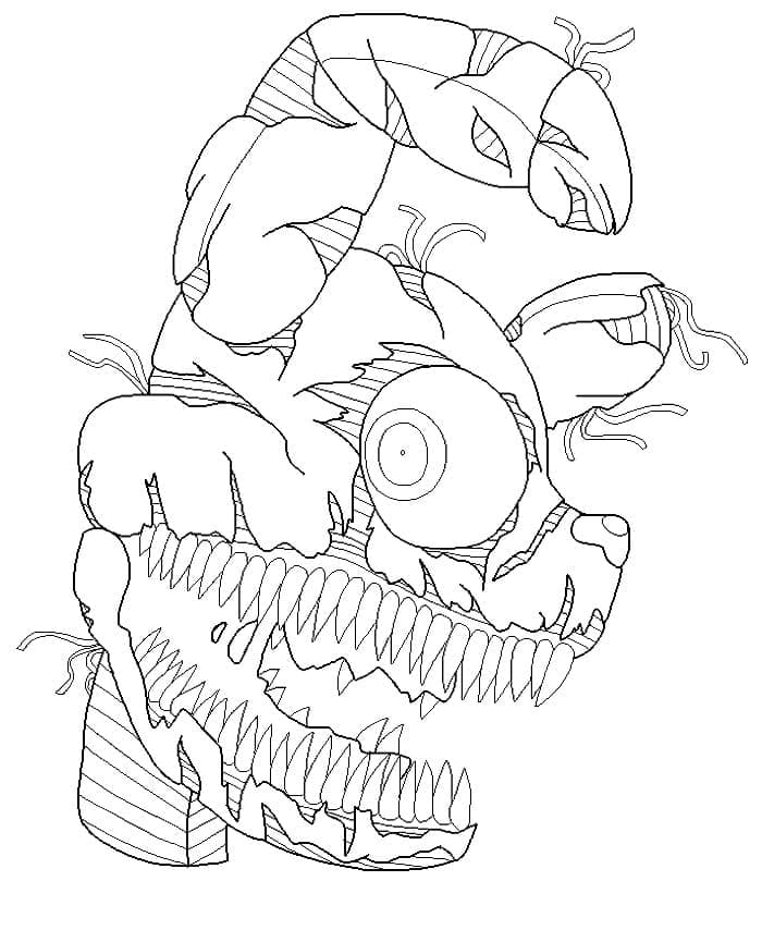 Five nights at freddys fnaf coloring pages