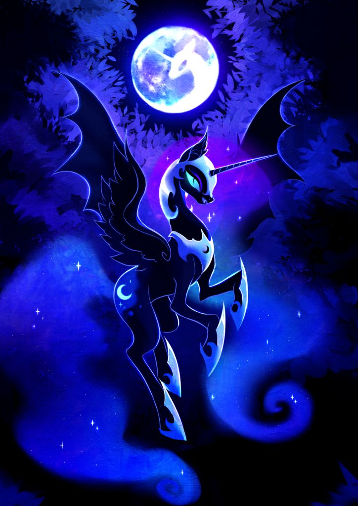 nightmare moon wallpaper