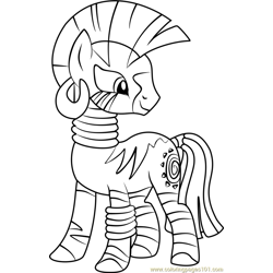 Nightmare moon coloring page for kids