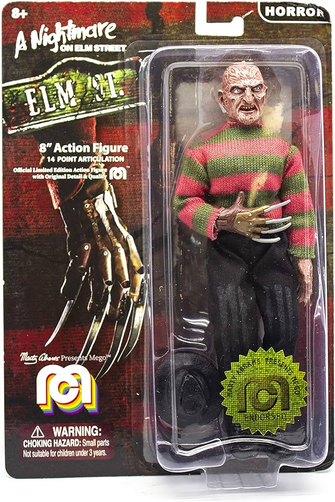 Mego action figure â nightmare on elmstreet