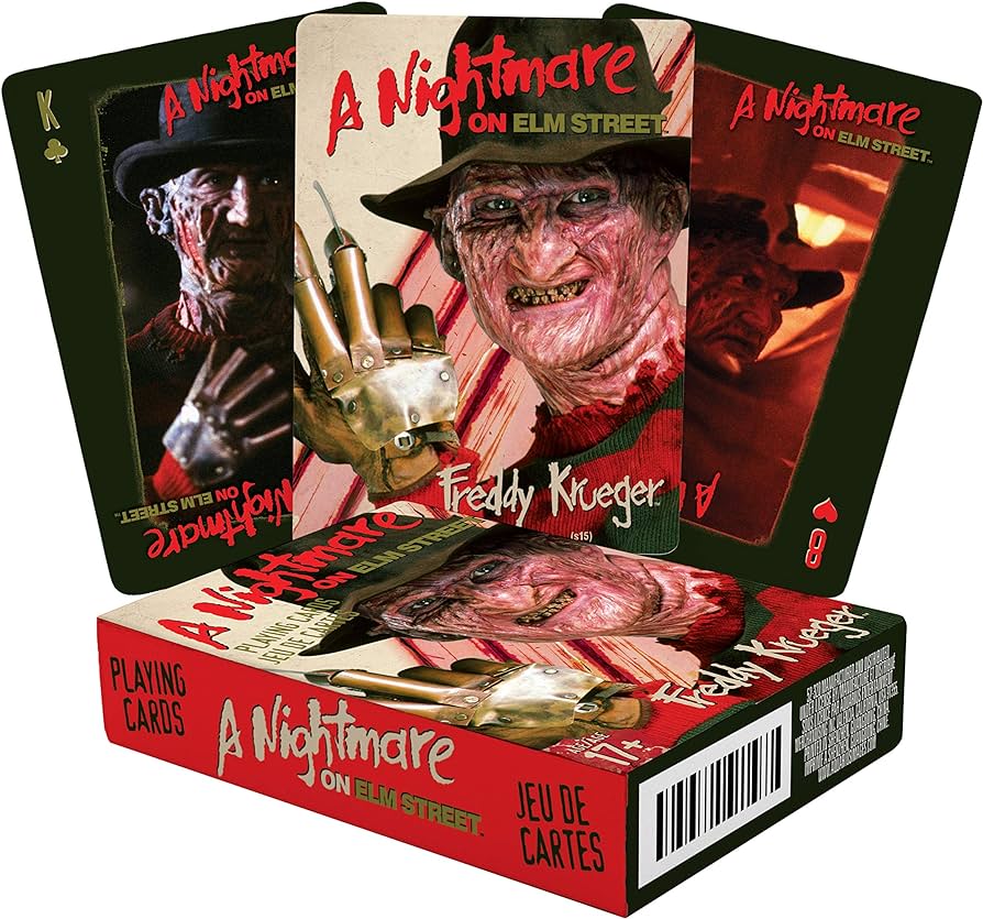 Aquarius a nightmare on elm street playing cards