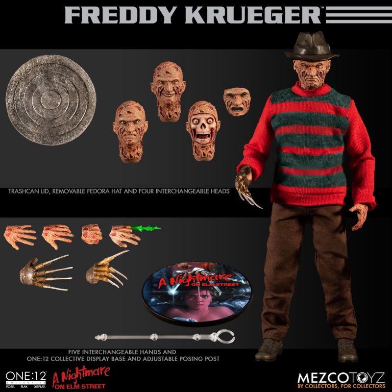 One collective a nightmare on elm street freddy krueger mezco toyz