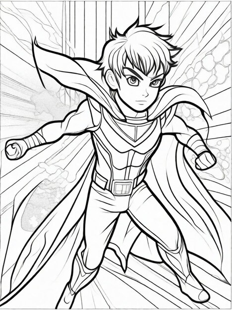 Page super hero coloring pages printable images