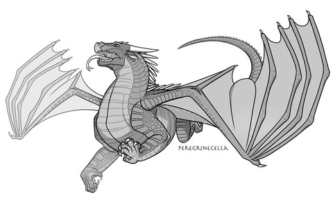 Nightwing dragon coloring page free printable coloring pages