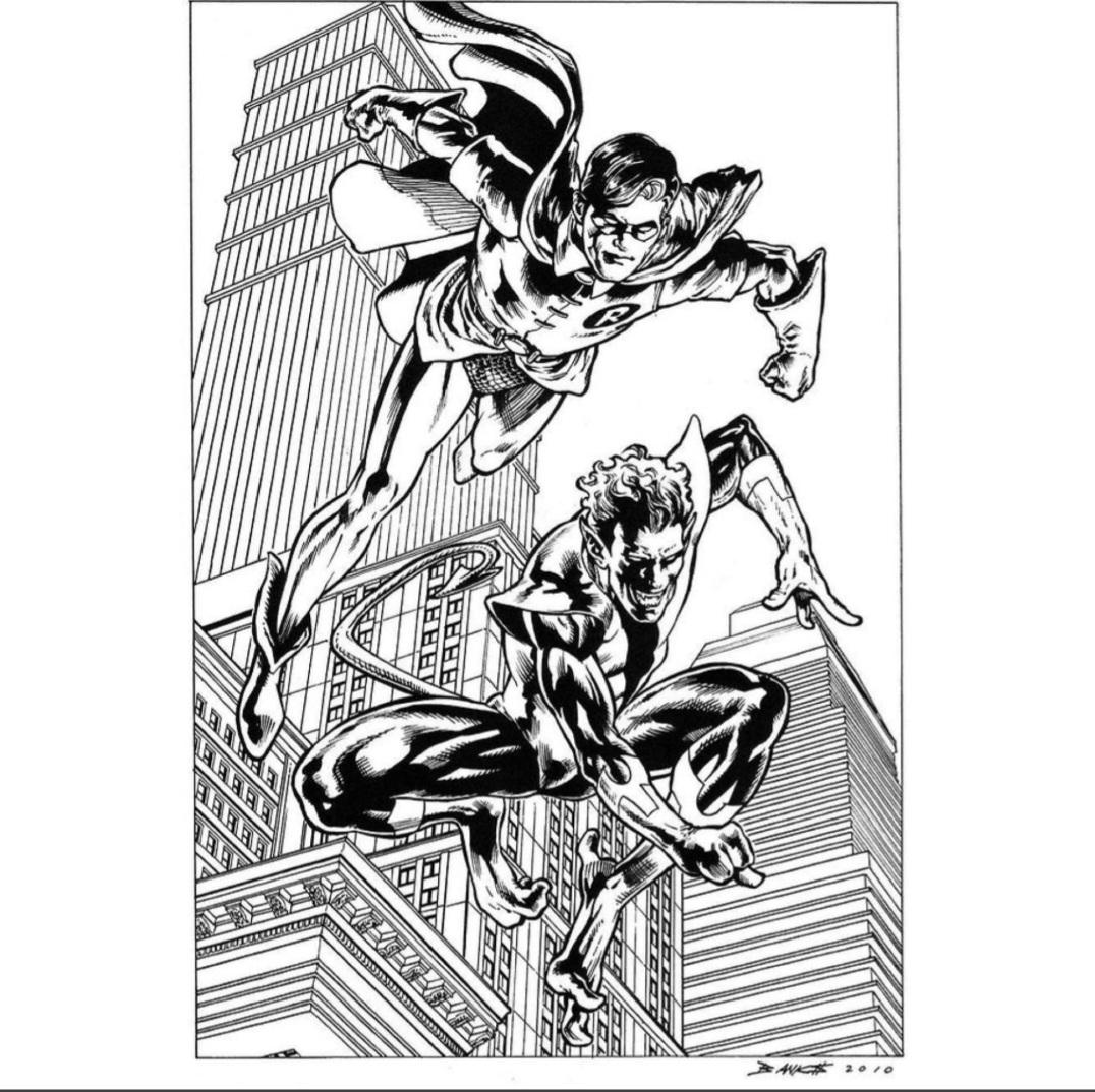 My favorite adventurous acrobats art by darryl banks rnightwing