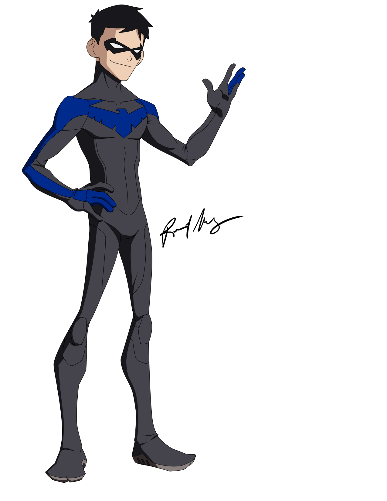 Young justice nightwing by robert on