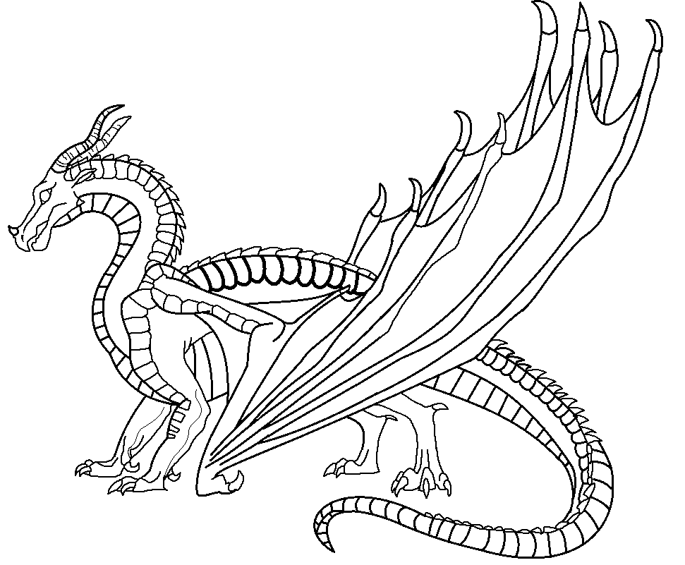 Skywing dragon from wings of fire sketch coloring page wings of fire wings of fire dragons dragon coloring page