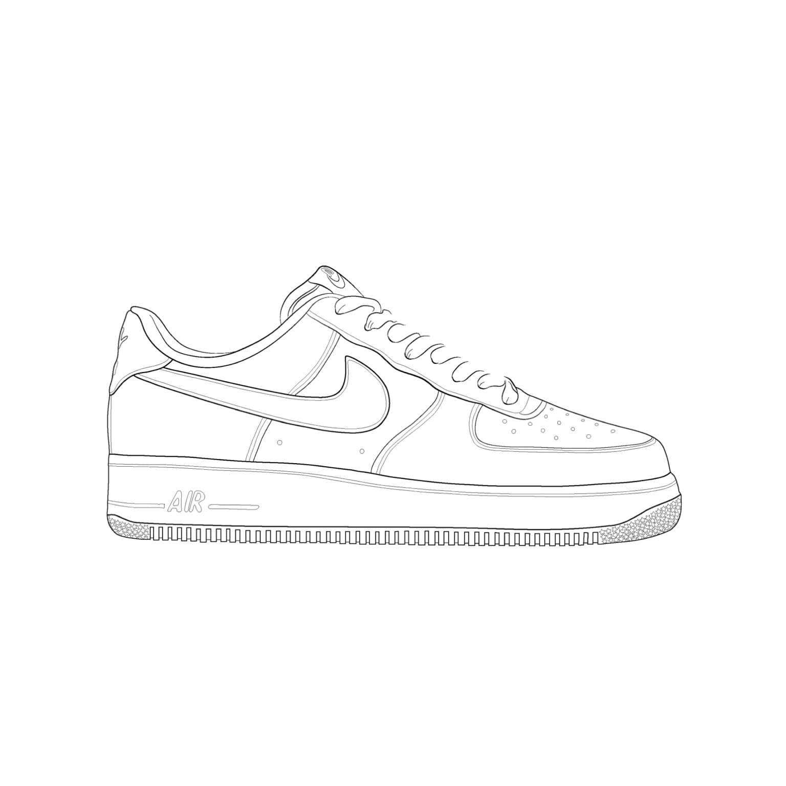 Nike coloring pages